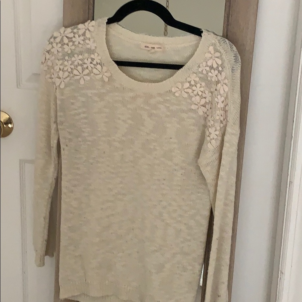 Knitted sweater, fit like a medium